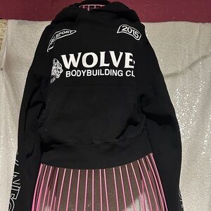 Black Wolves Bodybuilding Club Hoodie